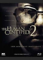 HUMAN CENTIPEDE 2 (Blu-Ray) - Schuber inkl. Wendecover...